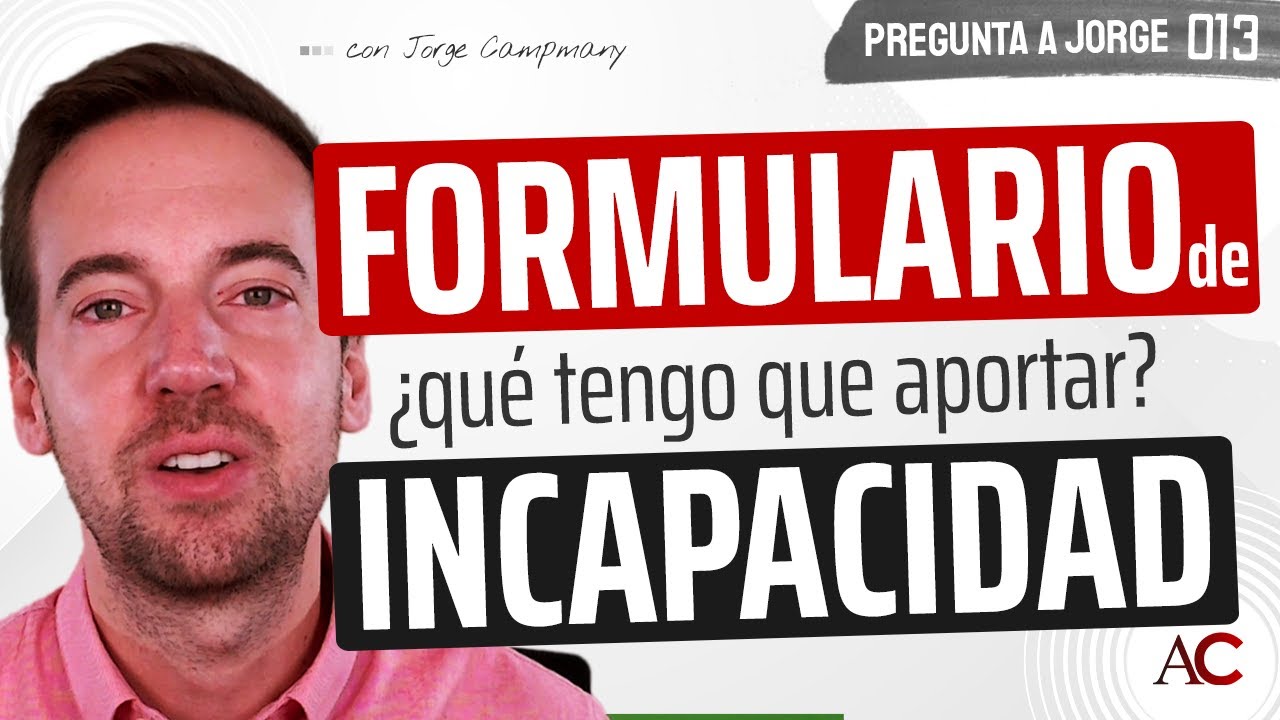 PREGUNTA A JORGE 1️⃣3️⃣ - ¿Qué documentos van con el formulario de IP?