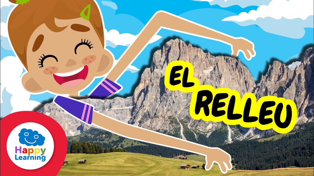 QUÈ ÉS EL RELLEU | Ciències Naturals per a Nens | Happy Learning 🌲🌏🪨 #happylearning #relleu