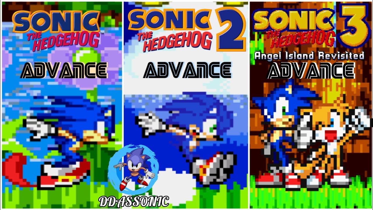 Sonic Advance Style in Sonic Trilogy • Sonic Hack