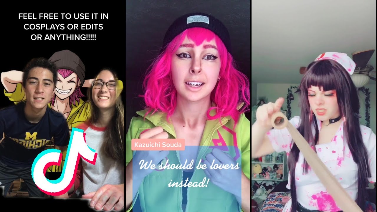 Danganronpa Tiktok Compilation #12 COSPLAY...