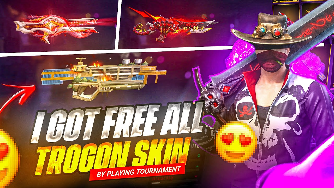 I Got🔥Free All Trogon Skin 😱 || By Playing Tournament 