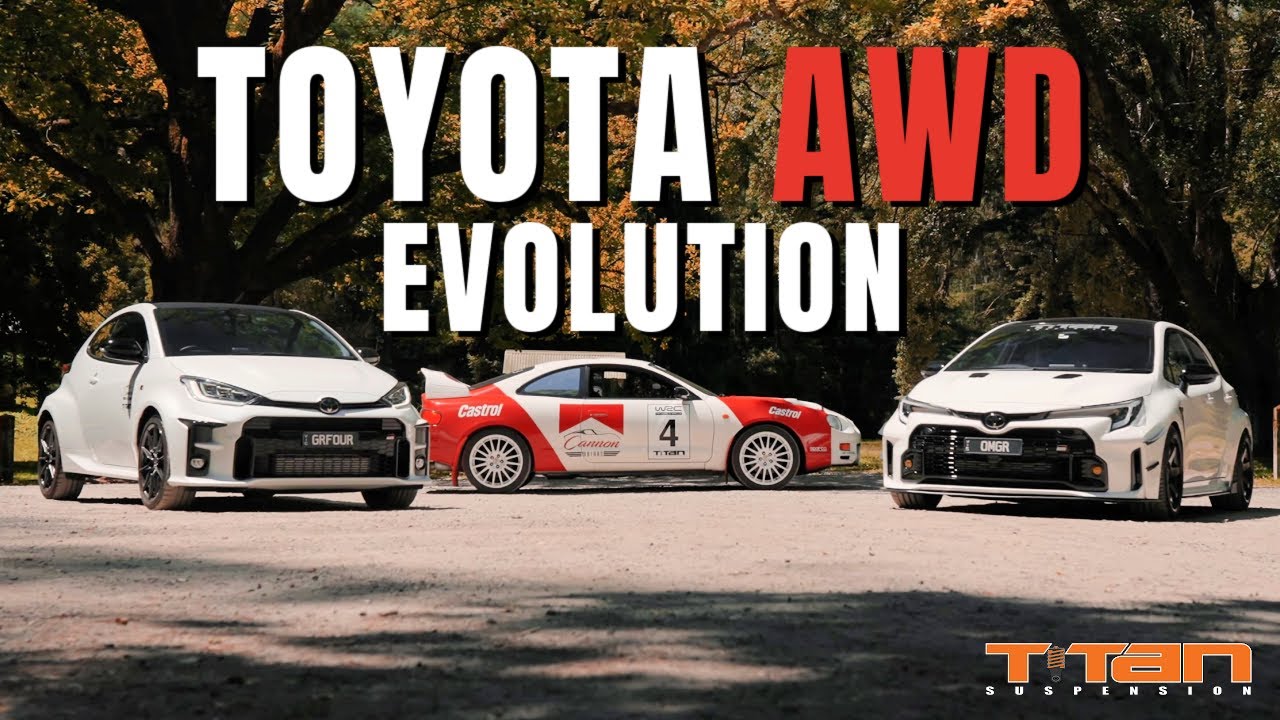 Toyota AWD Evolution | Celica GT-FOUR &rarr; GR Yaris &rarr; GR Corolla | Black Spur Run