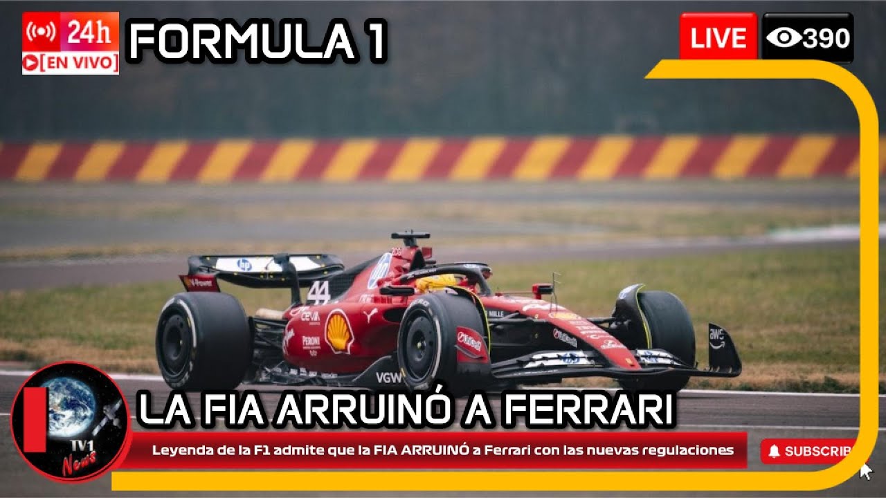 Leyenda de la F1 admite que la FIA ARRUINÓ a Ferrari con las nuevas regulaciones