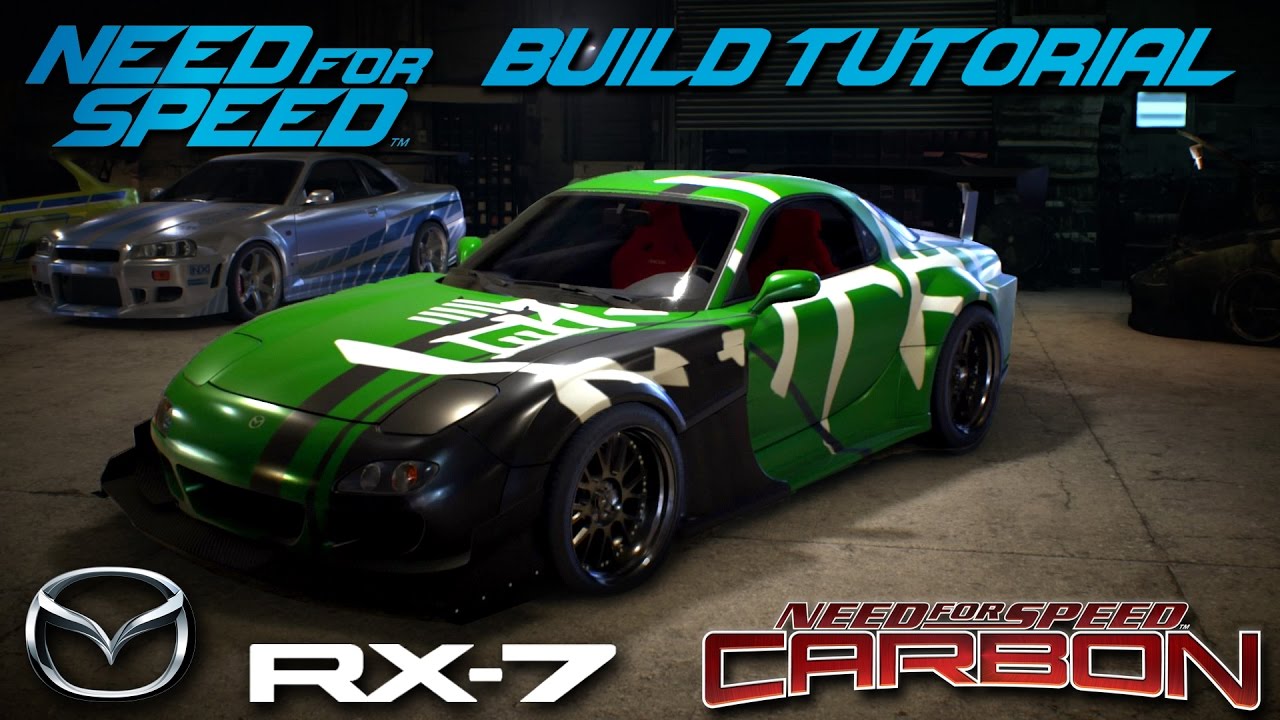 Need for Speed 2015 | Carbon Kenji's Bushido Mazda RX7 Build Tutorial | How To Make