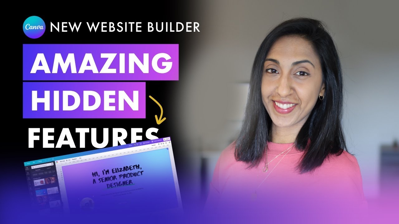 Canva&rsquo;s NEW Responsive Website Builder! | Easy Portfolio Tutorial