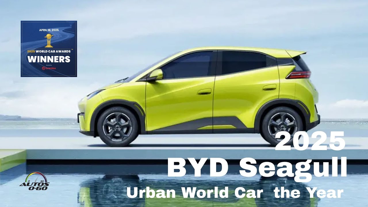 BYD Seagull / Dolphin MINI Wins 2025 World Urban Car of the Year! 🏆 | New York Auto Show Highlight