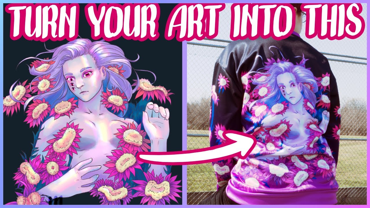 Make Your Art Into CLOTHING ✦ How I Design and Sell Apparel with Printful