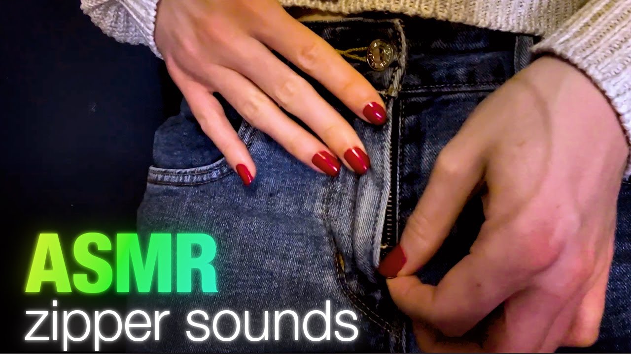 ASMR ⚡️ Levi Jeans Metal Zipper Sounds ⚡️ Blue Yeti Mic ✨ No talking