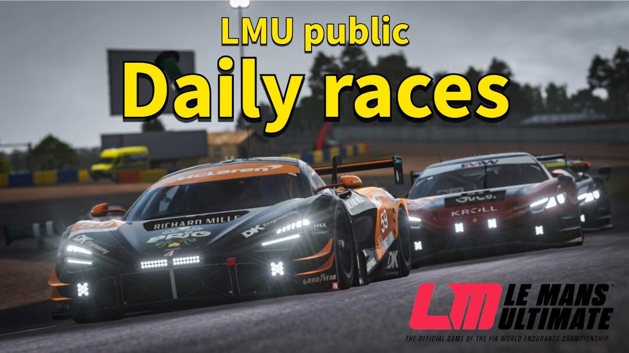 Le Mans Ultimate | Public Daily races #andriusrealplay #lmu
