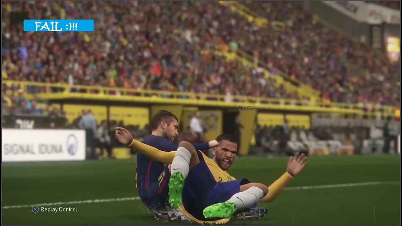 PES 2018 Fails, Glitches Compilation #1
