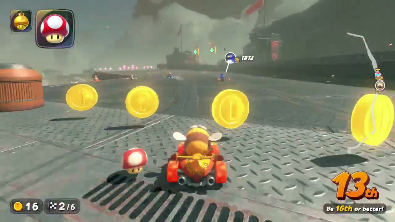 I crossed the line!