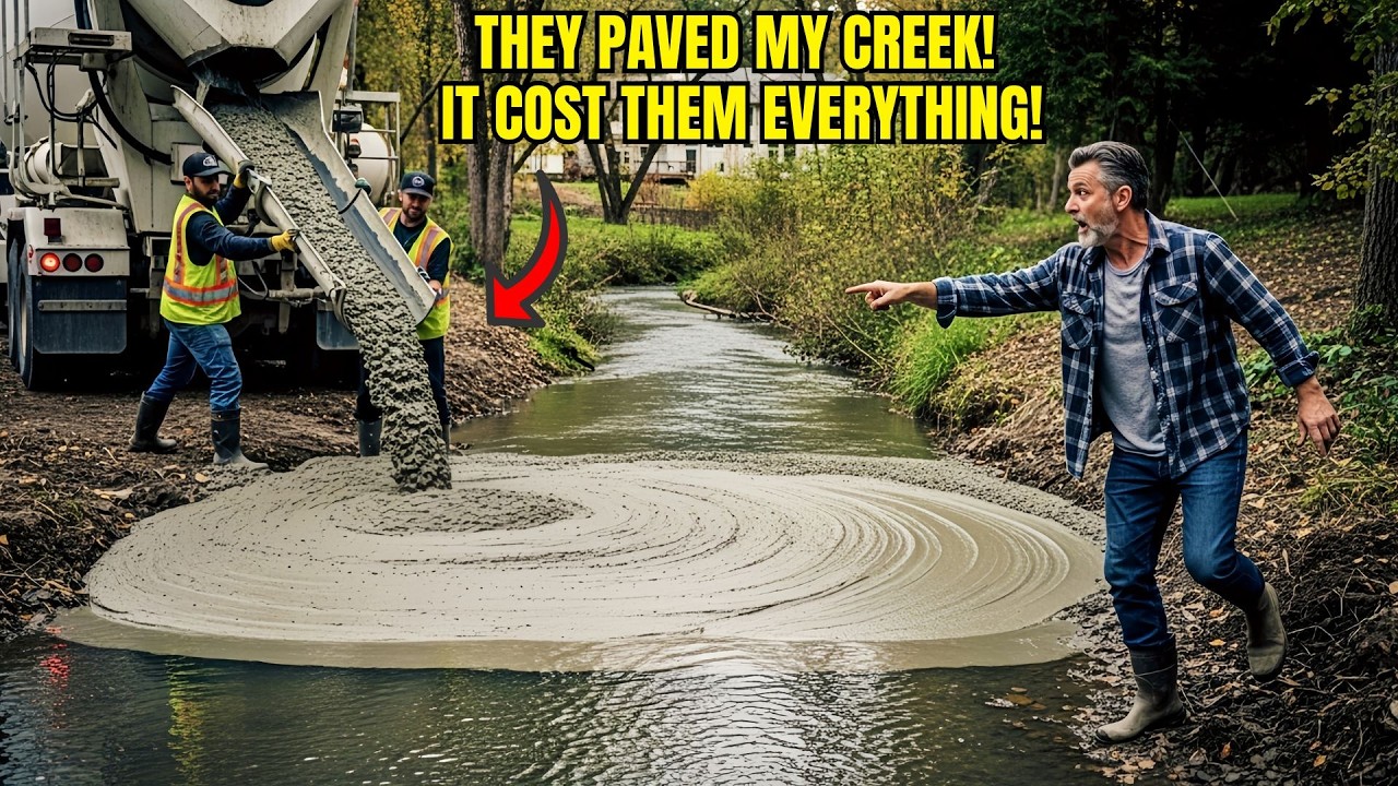 HOA Poured Concrete Into My Creek — Months Later Their Million-Dollar Homes Sank Into A Swamp