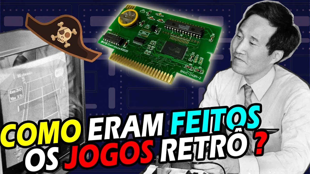 JOGOS, COMO ERAM FEITOS?