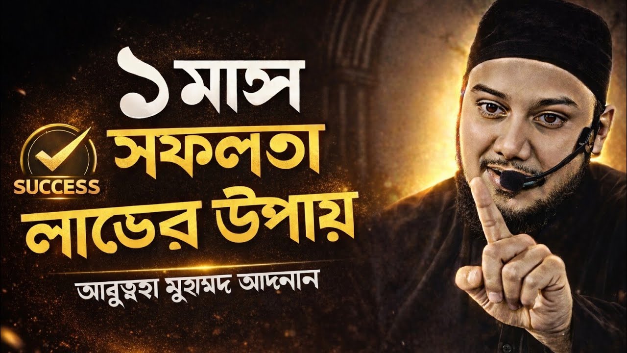 জীবনে দ্রুত সফল হতে চান? এই কথাগুলো শুনতেই হবে | Abu Toha Muhammad Adnan Waz
