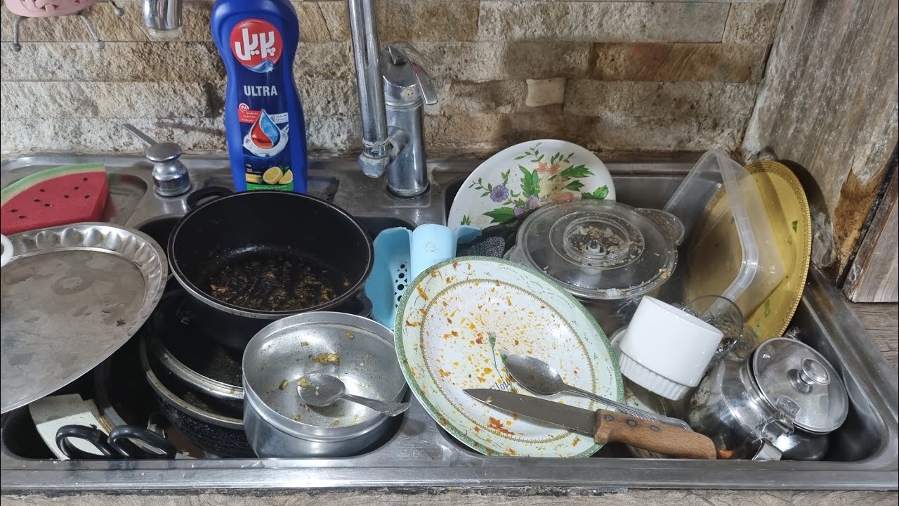 Dishwashing ASMR – Quiet Night Cleanup – Pure Water Relaxation