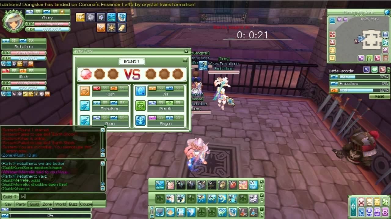 Eden Eternal 3v3 Arena - Bard action
