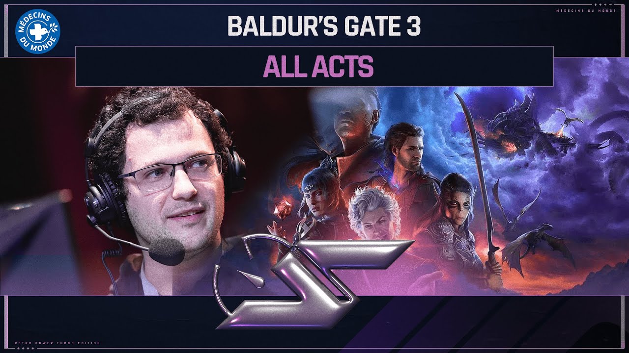 Baldur's Gate 3 en All Acts par Gyoo en 37:13.2 | SPEEDONS 2024