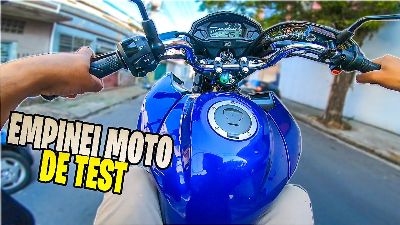 PRIMEIRO MOTOVLOG NA FAN 160 2022, EMPINEI A MOTO DE TESTE ESCONDIDO DA HONDA😅