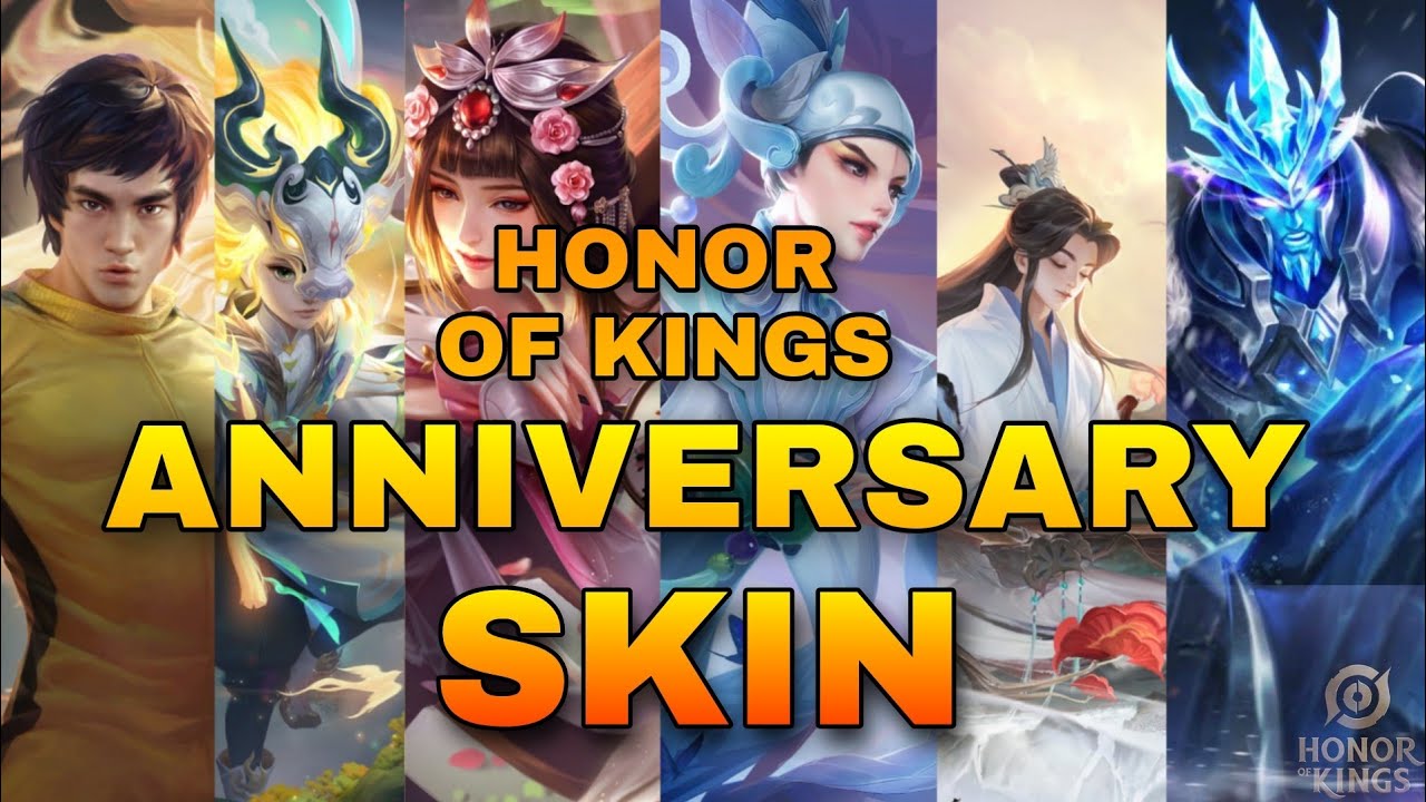 Honor of kings : Every Anniversary Skin Showcase