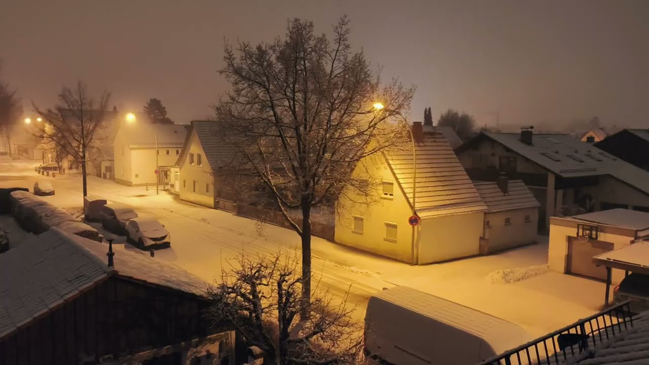 5 cm Neuschnee durch nächtlichen Dauerschneefall | 29.01.2026