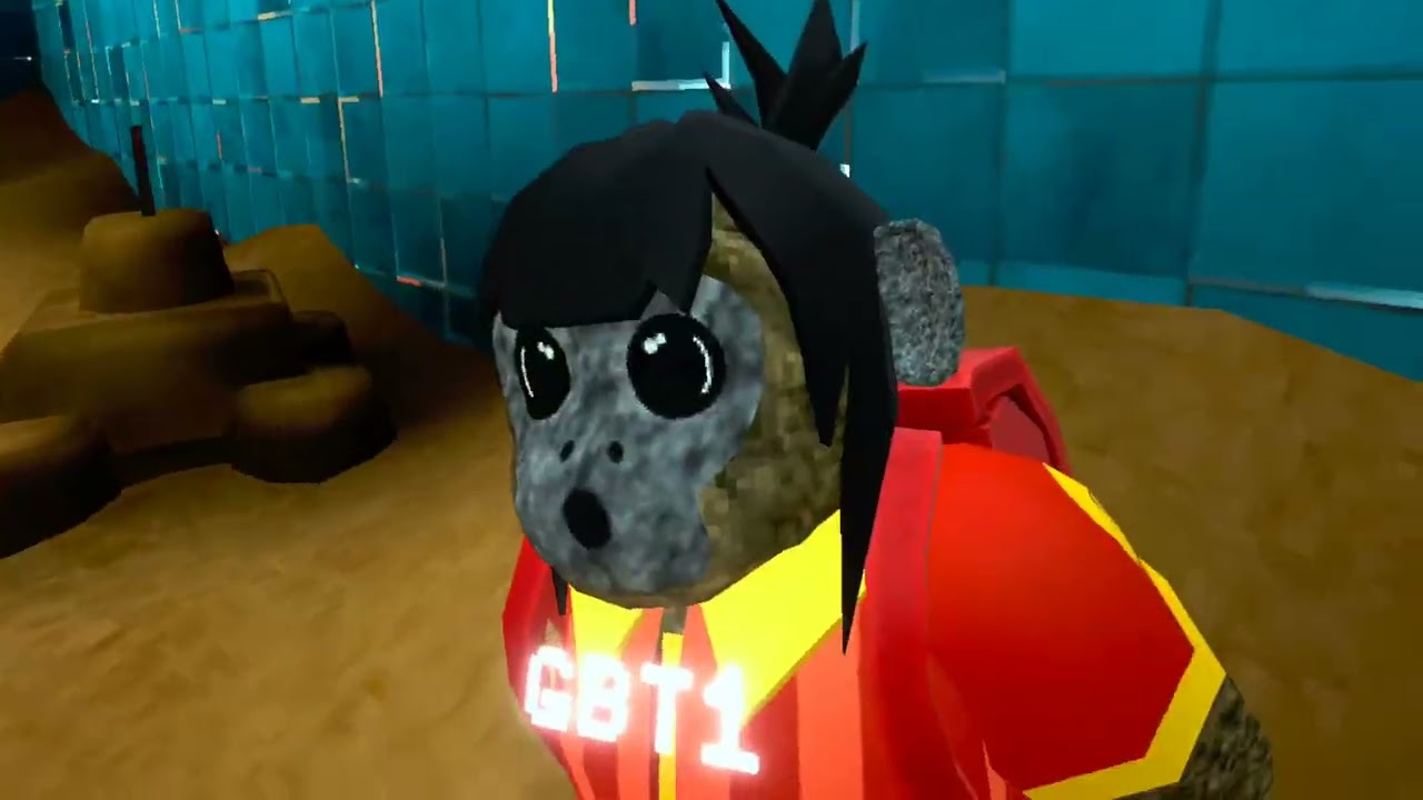 if i leave the LAB the video ends (SCARY BABOON)