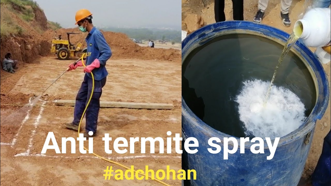How to Apply Anti Termite Treatment in Construction, Anti Termite Spray, Anti Termite Treatment,
