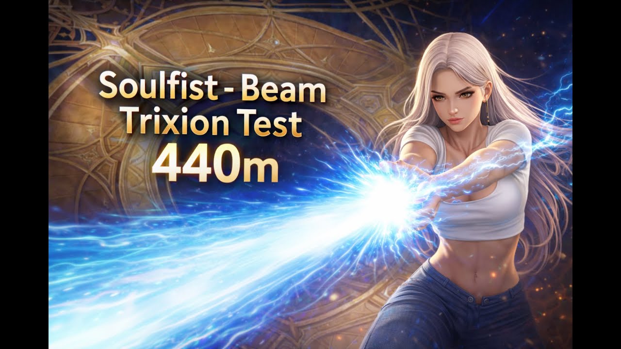 [Lost Ark] Soulfist - Beam Trixion with ark grid