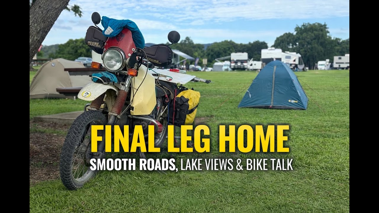 Final Leg Home | Smooth Roads, Lake Views & Bike Talk