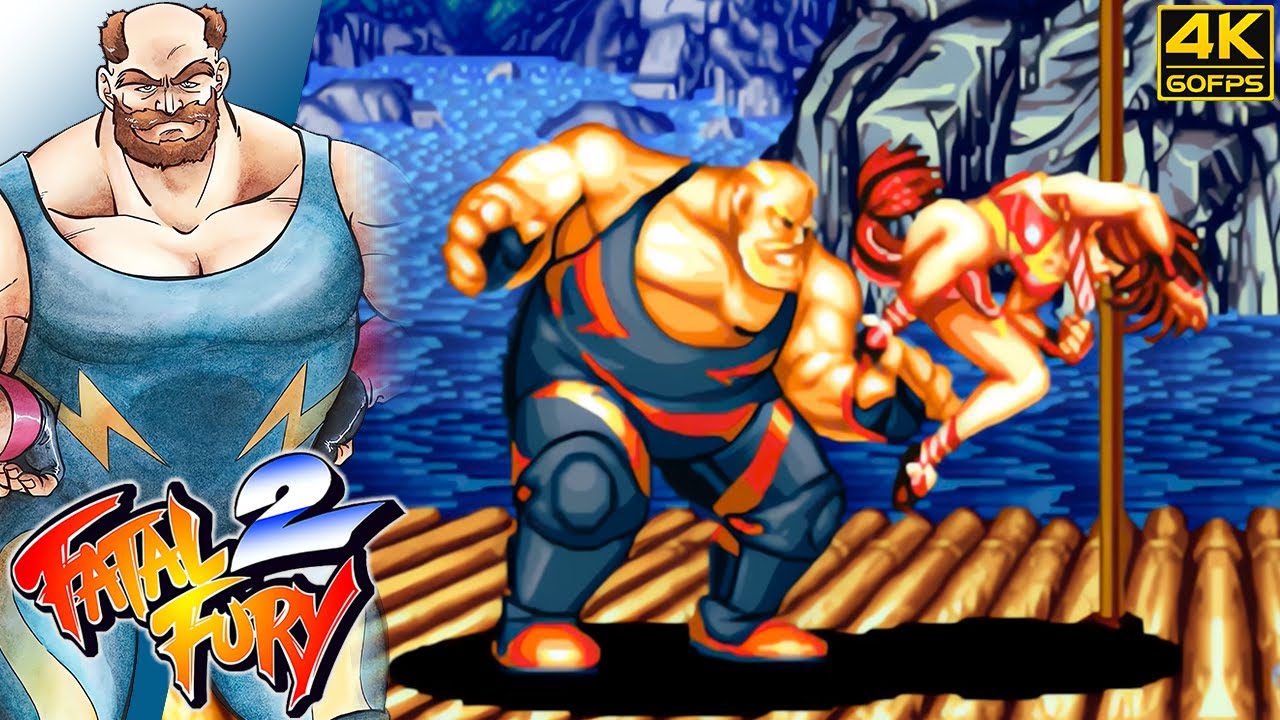 Fatal Fury 2 -  Big Bear (Arcade / 1992) 4K 60FPS