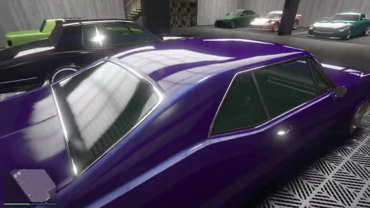 GTA 5 Online Modded Car Garage Showcase PS4