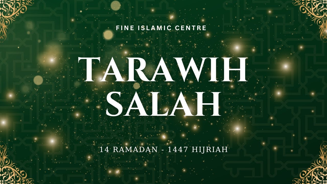 Tarawih Salah 05 March 2026