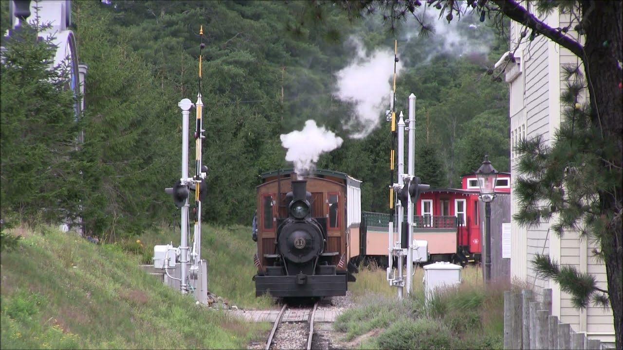 Edaville Steam Locomotive #11 in South Carver, MA - 8/2021