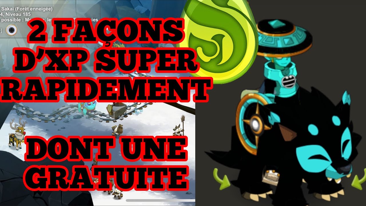 DOFUS TOUCH 2 FA&Ccedil;ONS D&rsquo;XP RAPIDEMENT