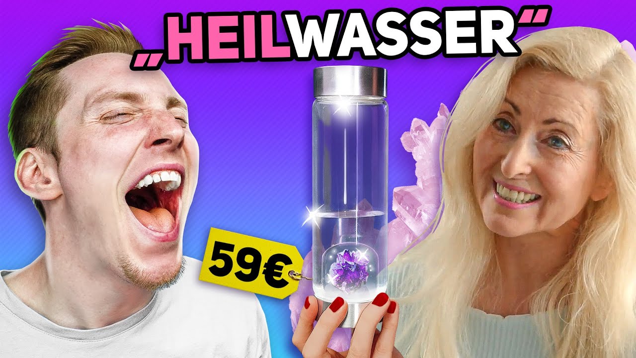 Sie Trinkt WAS??? - Heilen mit STEINEN?