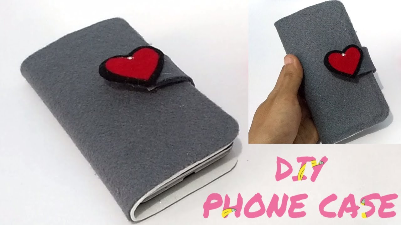 Cara Mudah Membuat Phone Case/ Cover hp || DIY Casing Hp dari Kain Flanel