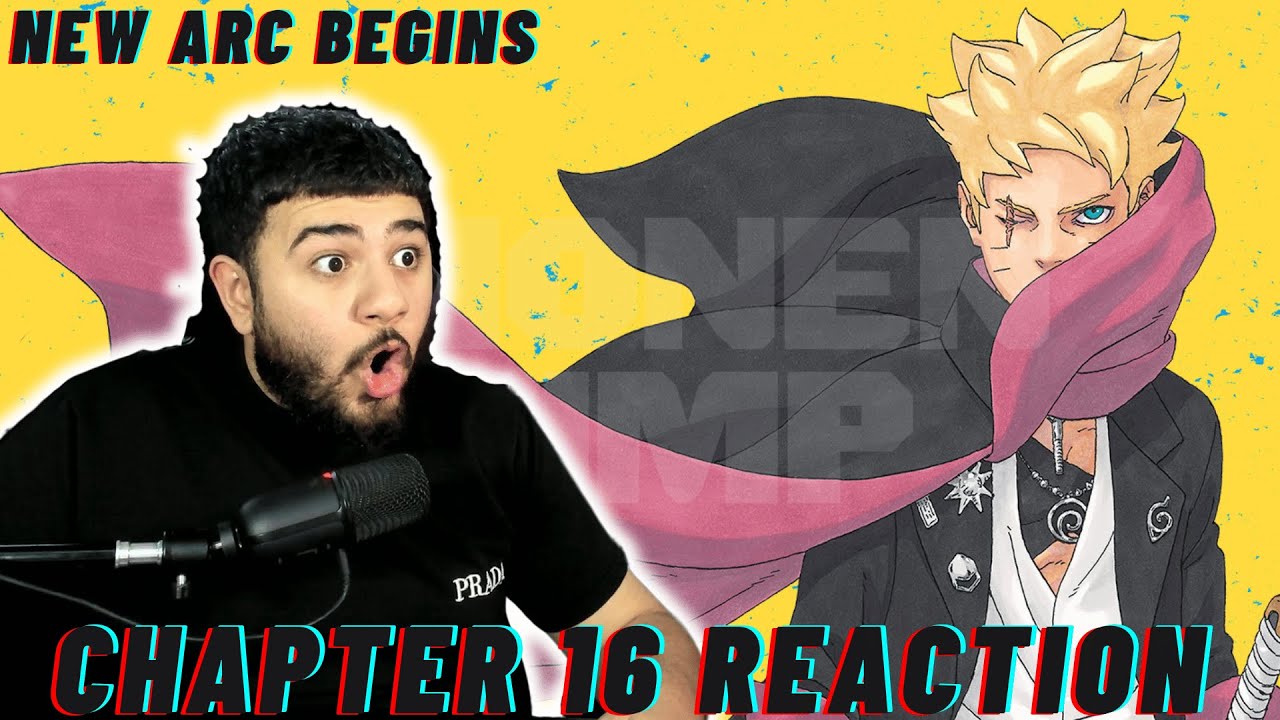 good start to the new arc | Boruto:Two Blue Vortex chapter 16 REACTION