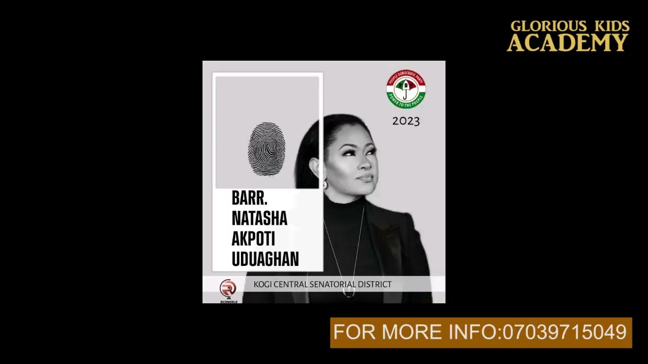 look at what this little girl talk about Chief Barrister Natasha Akpoti Uduaghan