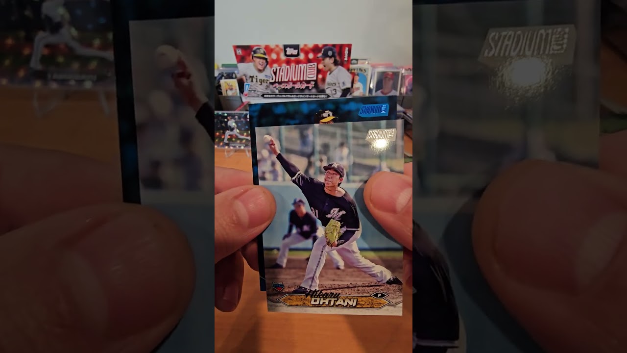 Round 2! NPB Topps Stadium Club Rip n Review!  Looking for Sasaki, Murakami, Okamoto, Imai 