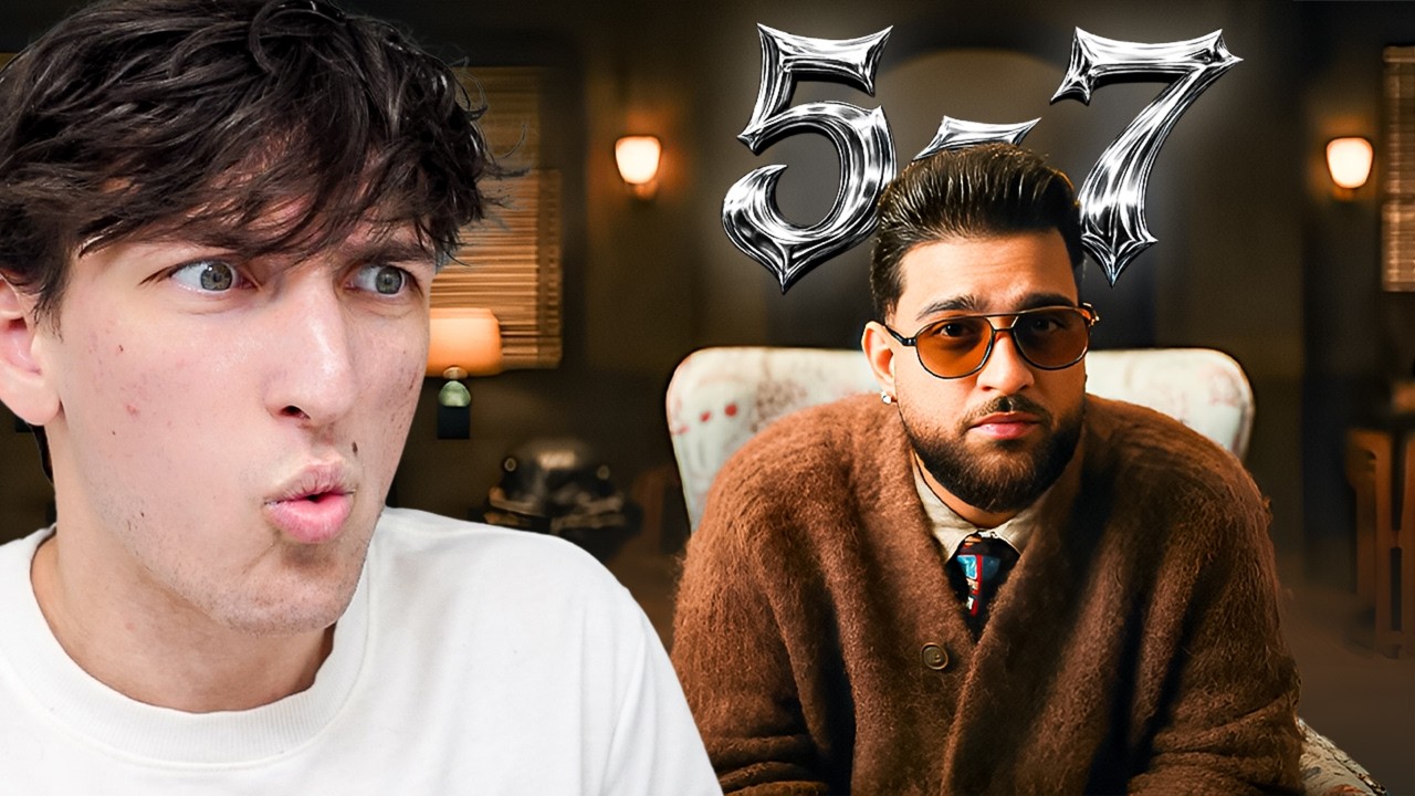 Karan Aujla Drops a GEM On Us! '5-7' Reaction + 'At Peace'