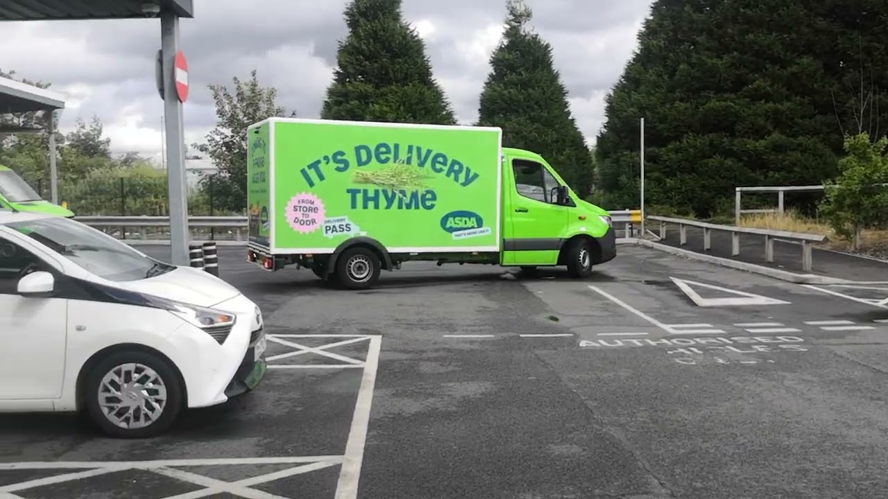 Asda delivery Mercedes sprinter 314 cdi #asda #itsdeliverythyme #mercedesbenz #northwest 