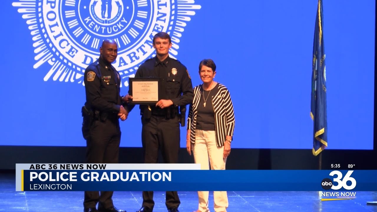 Lexington Police graduation swears in 15 new recruits