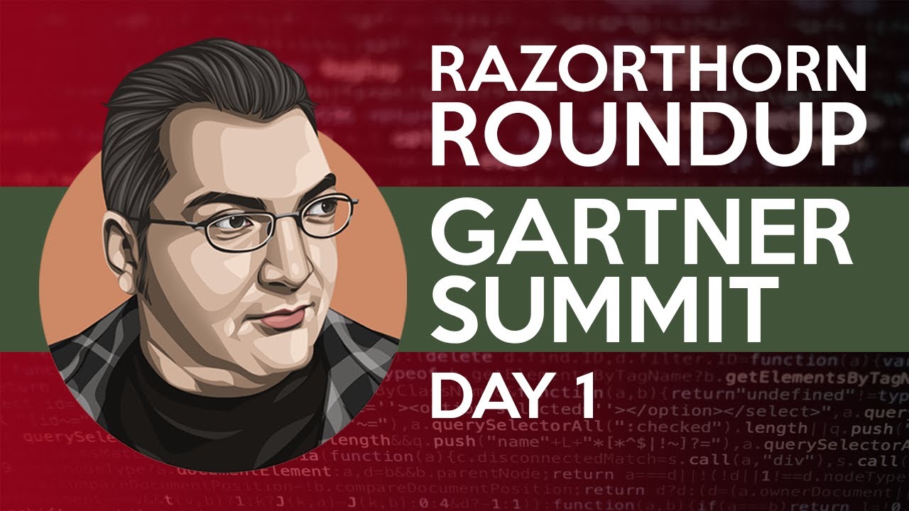 Coffee with Jim - the Gartner Summit Roundup, Day 1