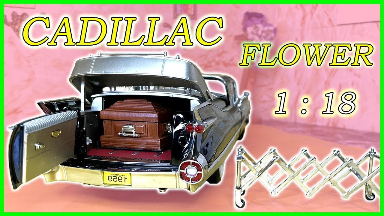 1:18 Carroza Fúnebre Cadillac 1959 - [Unboxing] - Precision Miniatures  - Hearse Model Car Die Cast