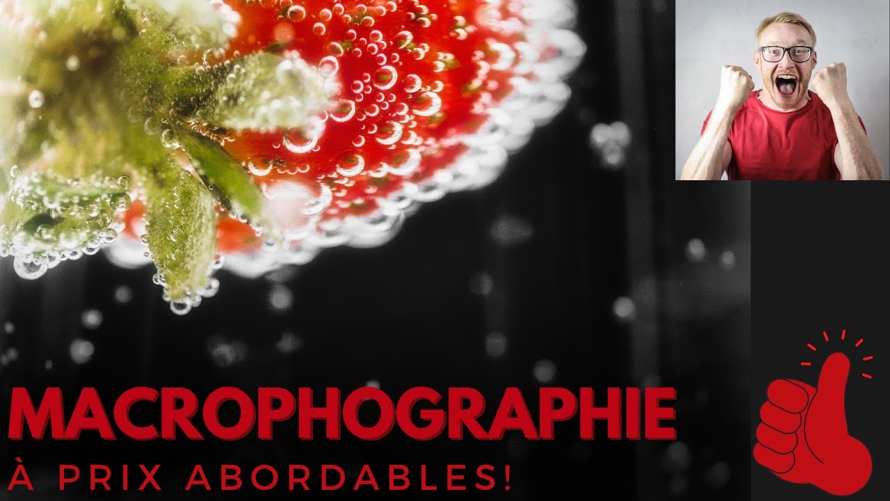 DÉBUTER en MACROPHOTOGRAPHIE sans vous RUINER