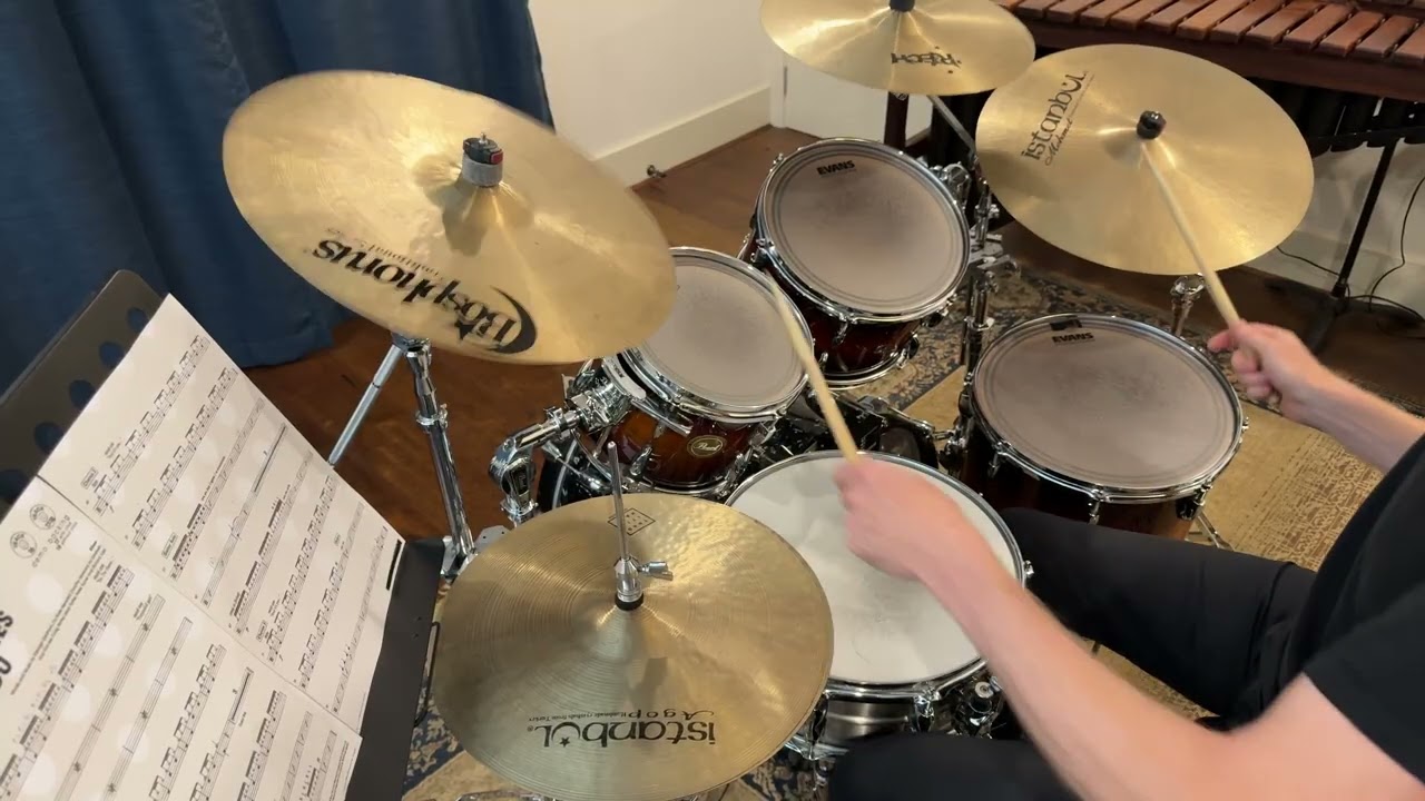The Bones of You, Elbow - Trinity Rock and Pop 2012 Grade 4 Drum Kit