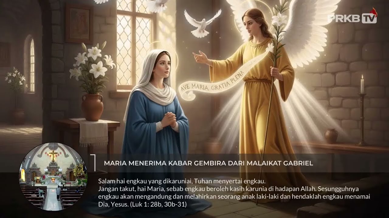 LIVE DOA ROSARIO & EKARISTI KUDUS, MINGGU 30/12/25 05.30 WITA