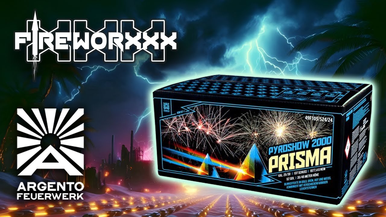 Argento Feuerwerk Prisma | Fireworxxx Emmerich