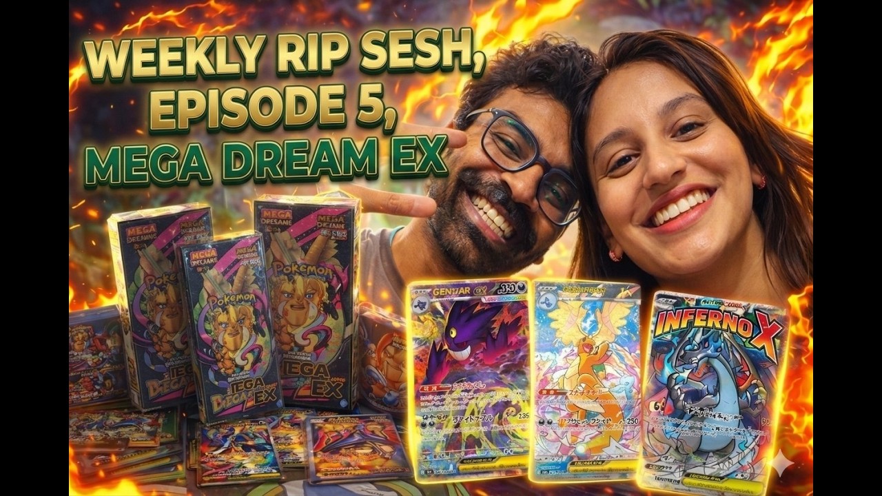 🔴 Weekly Rip Sesh – Episode 5 | Mega Dream EX | CollectWithNikhil