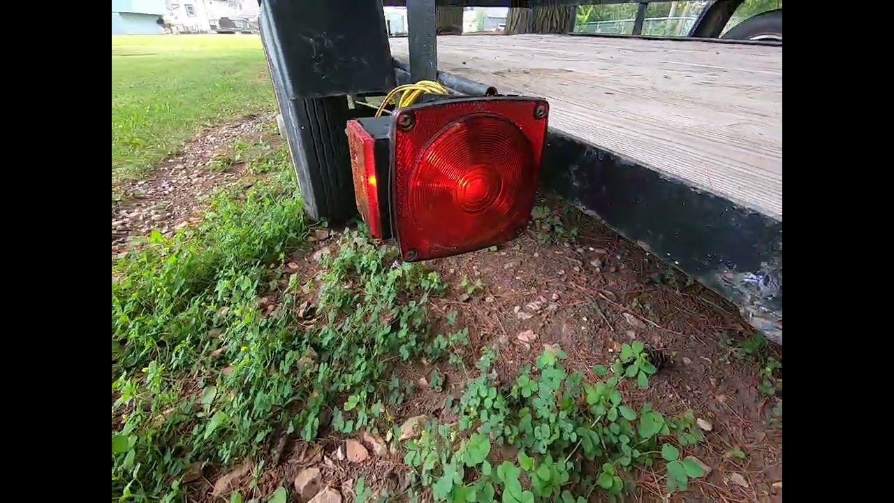 Test Trailer Lights with 12V Battery and Alligator Clips