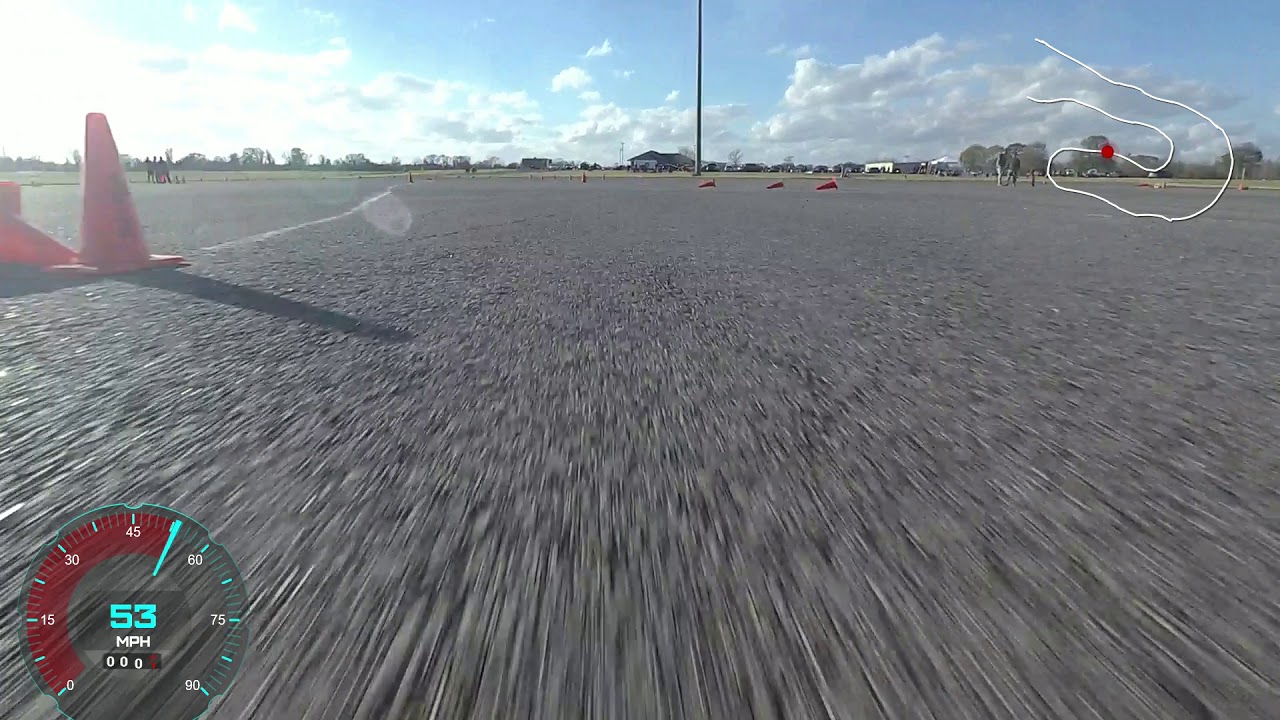 K-Miata Autocross: Evo center fun